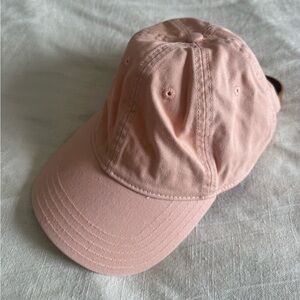 Madewell pink hat